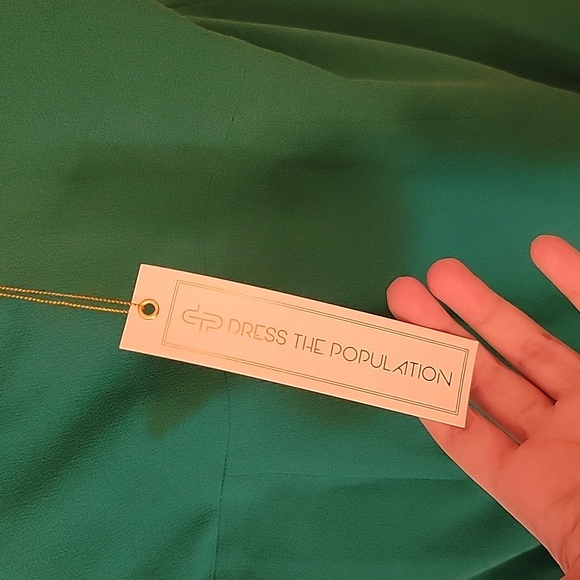 Dress the Population Eve Sleeveless Cut-Out Midi Sheath Dress - Picture 4 of 5